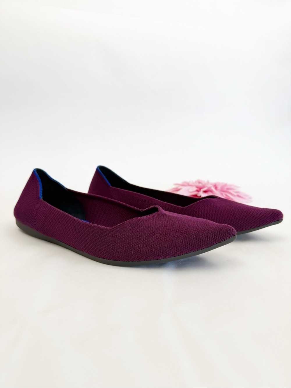 Rothy’s Retired The Point Shoe Flat Orchid Purple